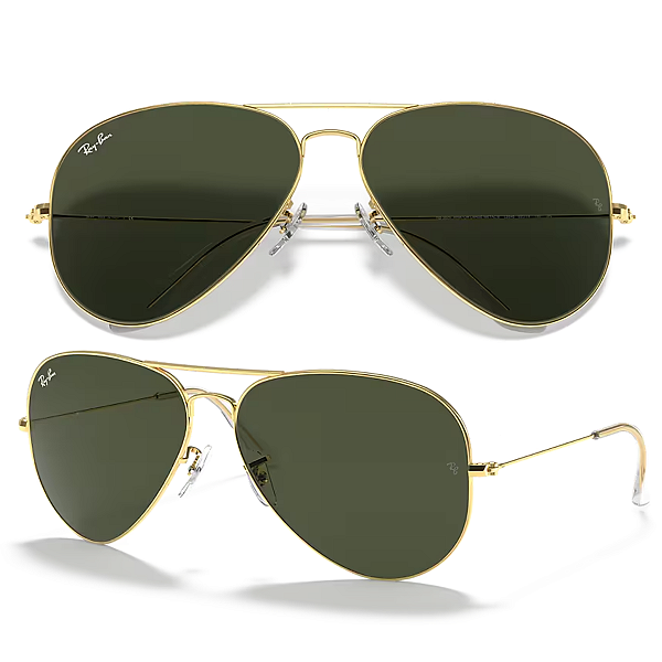 Óculos De Sol Ray Ban Aviator Large Metal II RB3026L Tamanho 62