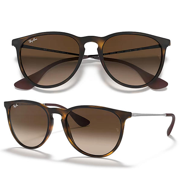 Óculos De Sol Ray Ban Erika Classic Tartaruga RB4171L Tamanho 54