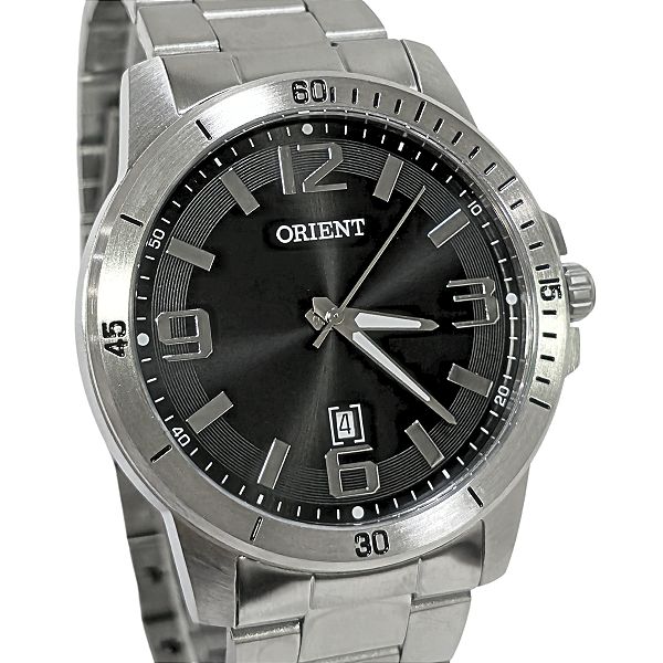 Relógio Orient Analógico Masculino Prateado MBSS1419 P2SX