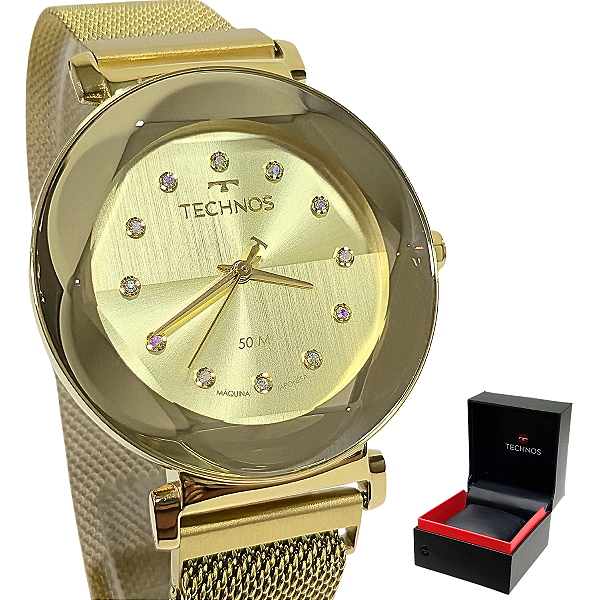 Relógio Technos Feminino Analógico Elegance 2035MRZ/4X