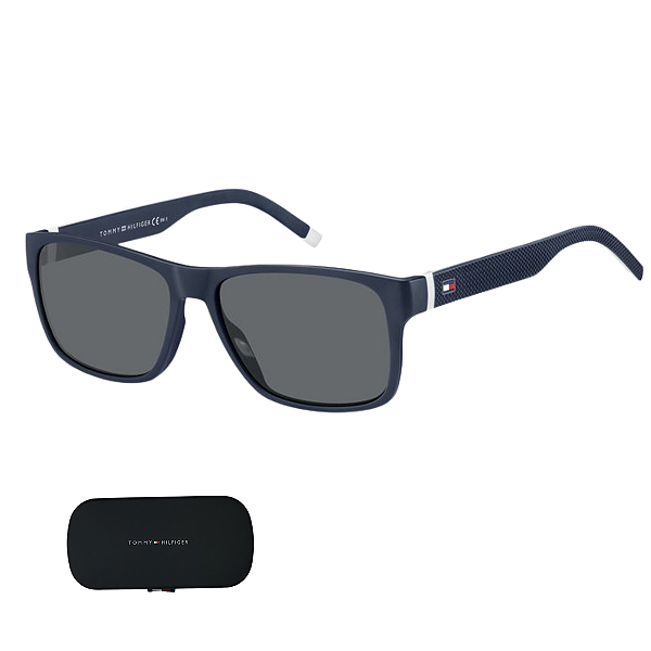 Óculos De Sol Tommy Hilfiger  Azul/Branco TH 1718/S Tamanho 56