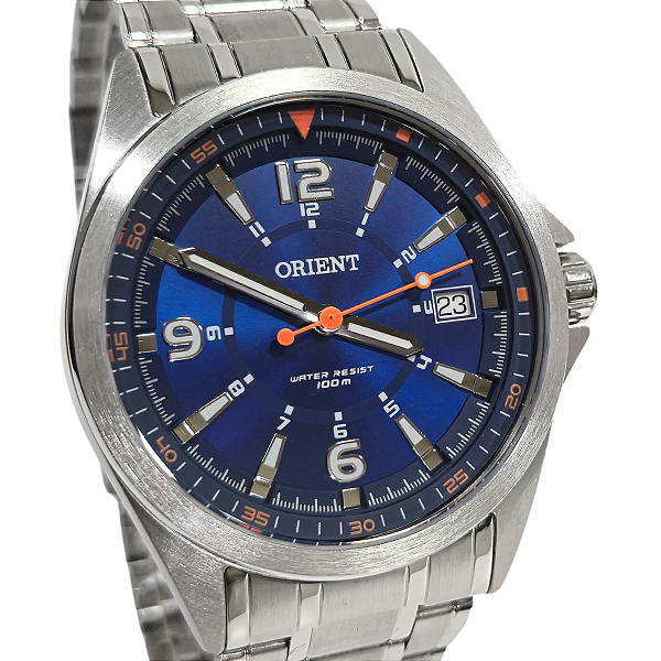 Relógio Orient Analógico Masculino Prateado MBSS1270 D2SX