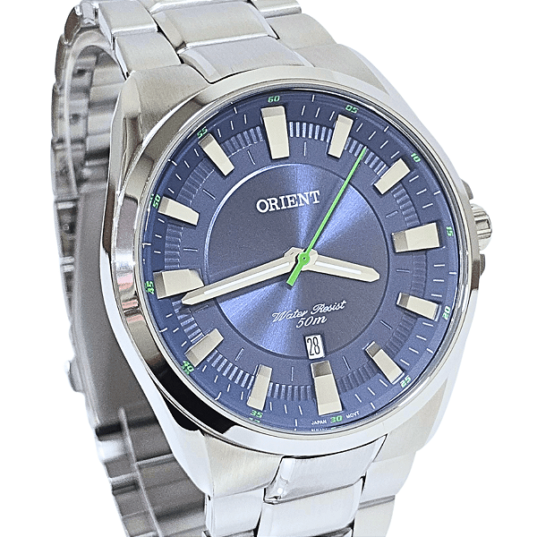 Relógio Orient Masculino Analógico Prateado Casual MBSS1354 D1SX