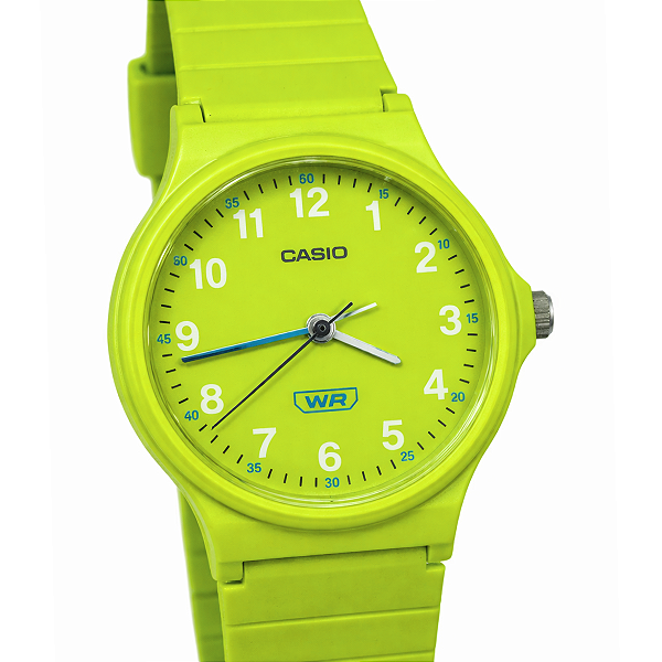Relógio Casio Analógico Unissex Pop Verde Neon LQ-24B-3BDF
