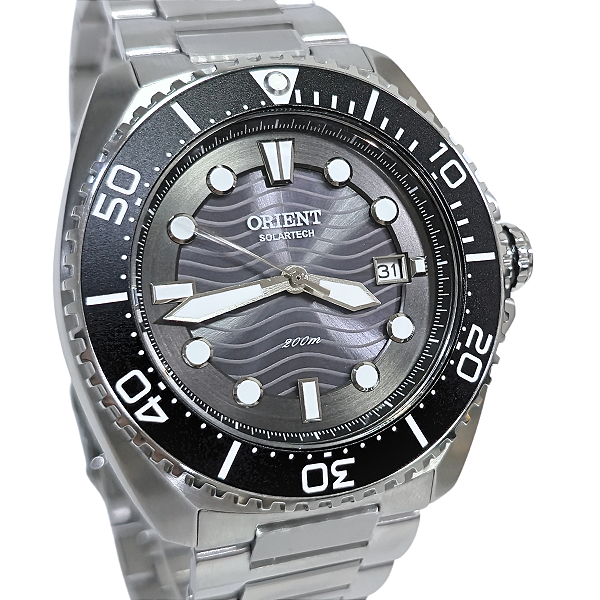 Relógio Orient Analógico Masculino SolarTech MBSS1471 G1SX