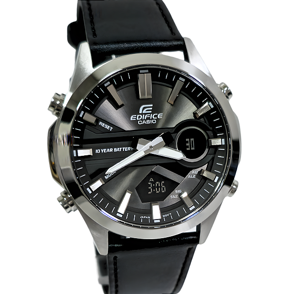 Relógio Casio Edifice Analógico e Digital Masculino EFV-C120L-8ADF