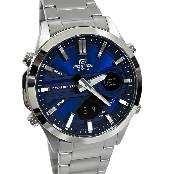 Relógio Casio Edifice Analógico e Digital Masculino EFV-C120D-2ADF