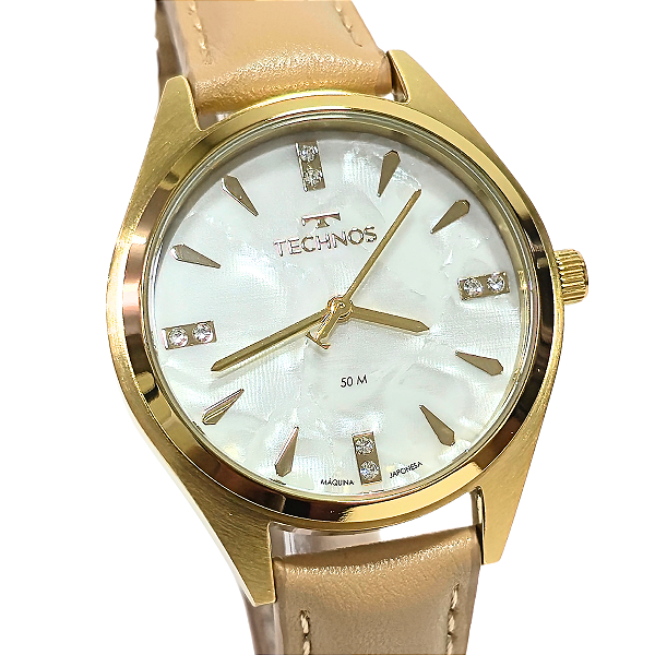 Relógio Technos Feminino Analógico Madrepérola 2036MSB/0B