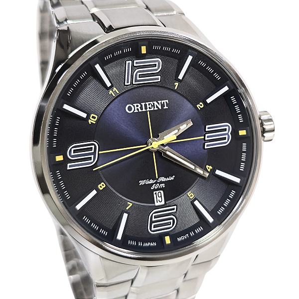 Relógio Orient Analógico Masculino Prateado MBSS1307 D2SX