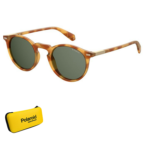 Óculos de Sol Polaroid Havana Polarizado PLD 2086/S 086 47UC S