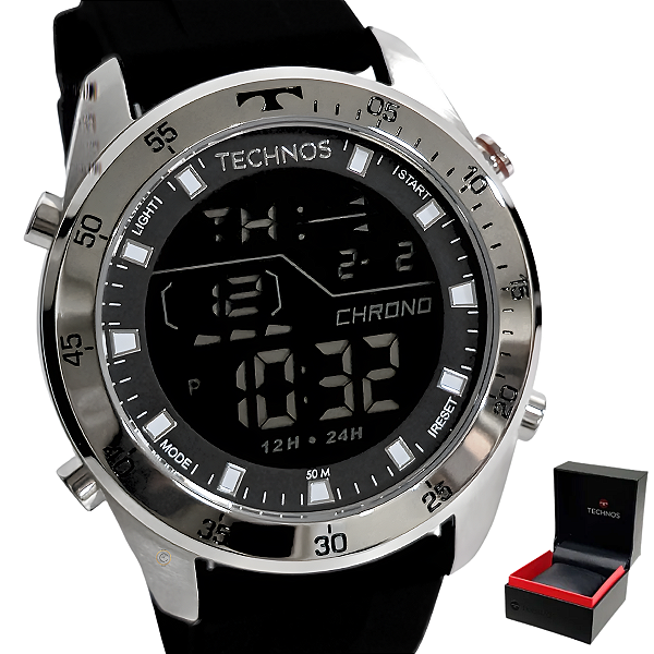 Relógio Technos Digital Masculino BJ3589AF/2K
