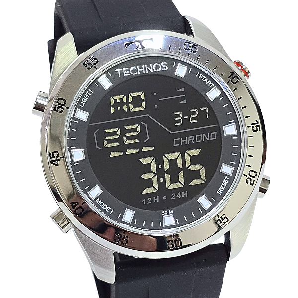 Relógio Technos Digital Masculino BJ3589AF/2K