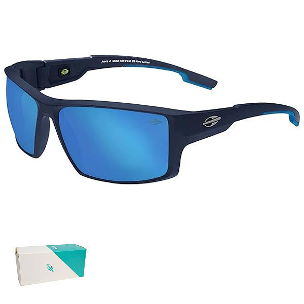 Óculos de Sol Mormaii Masculino Joaca 4 Azul Espelhado M0112K3797