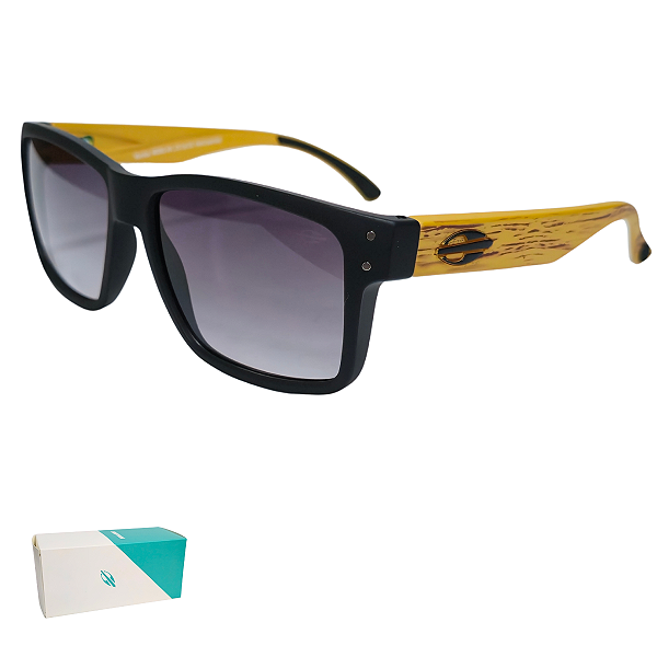 Óculos de Sol Mormaii Mumbai Madeira Preto M0082AFL33