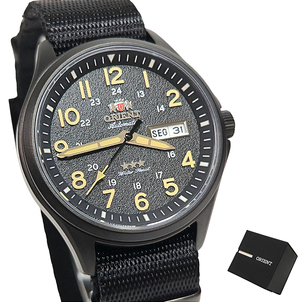 Relógio Orient Masculino Automático Analógico Preto YN6PN007 P2PX