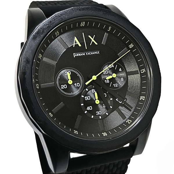 Relógio Armani Masculino Analógico Cronógrafo Preto AX1344B1 P1PX