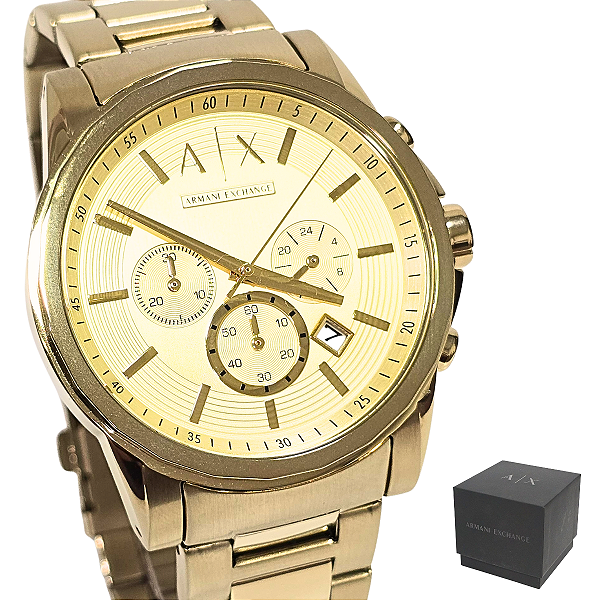 Relógio Armani Masculino Analógico Exchange Cronógrafo AX2099B1 C1KX