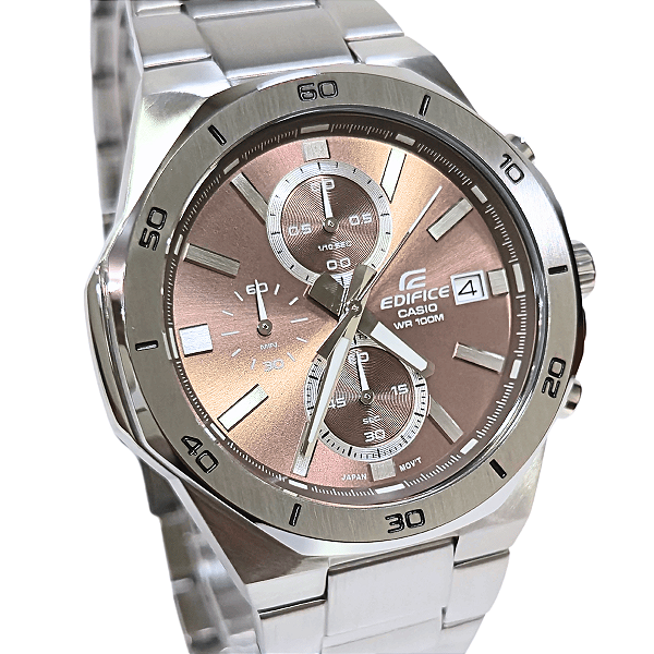 Relógio Casio Masculino Edifice Cronógrafo Analógico EFV-640D-5AVUDF