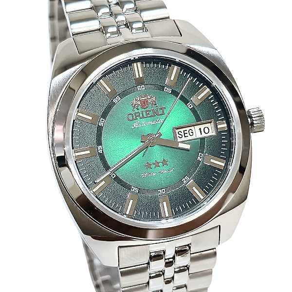 Relógio Orient Automático Masculino Prateado YN6SS005 E1SX