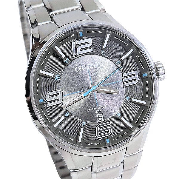 Relógio Orient Masculino Analógico Prateado MBSS1307 G2SX