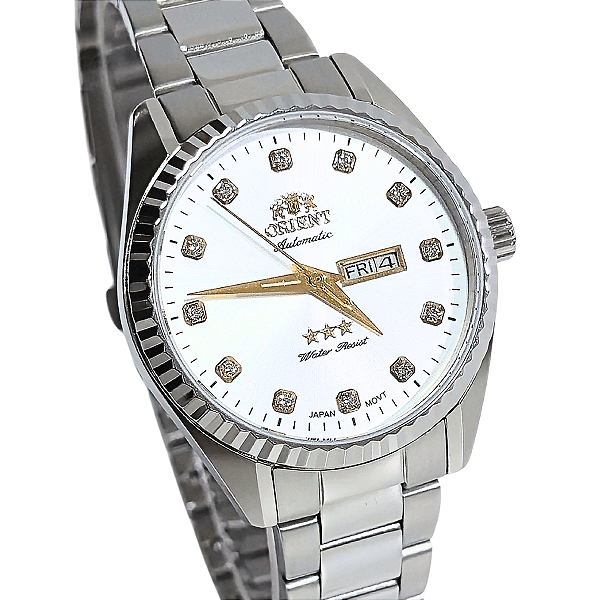 Relógio Orient Feminino Automático Três Estrelas NH6SS007 S1SX