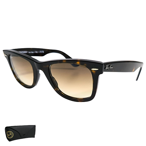 Óculos de Sol Ray-Ban Feminino Tartaruga Degradê RB2140 902/5150