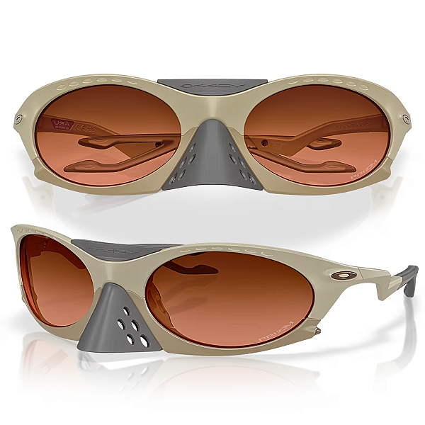Óculos De Sol Oakley Plantaris Prizm Grey Matte Sand OO9437