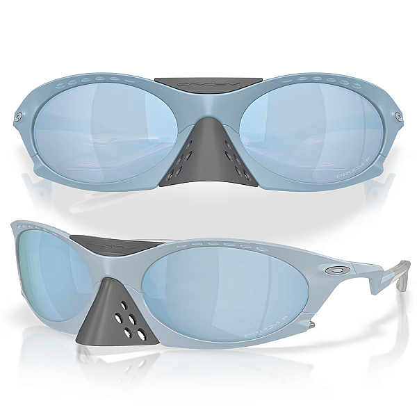 Óculos De Sol Oakley Plantaris Polarizado Matte Stonewash OO9437