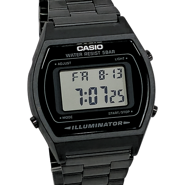 Relógio Casio Digital Vintage Unissex Preto B640WB-1ADF