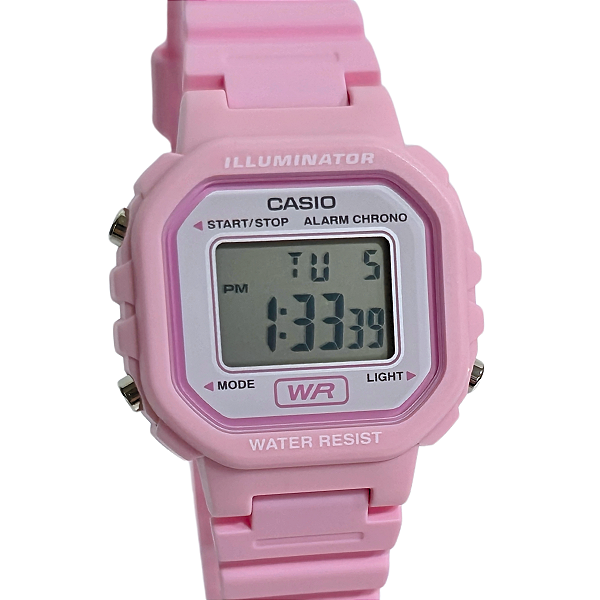 Relógio Casio Digital Feminino Rosa LA-20WH-4A1DF
