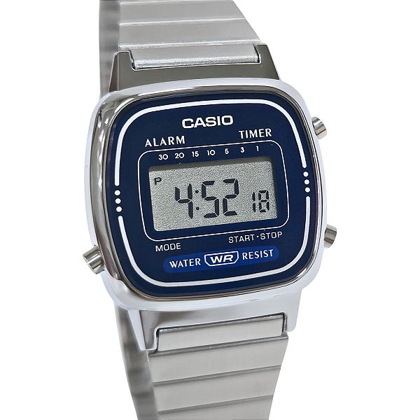 Relógio Casio Digital Vintage Mini Feminino LA670WA-2DF