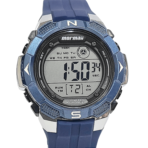 Relógio Mormaii Masculino Wave Azul MO2908/8A