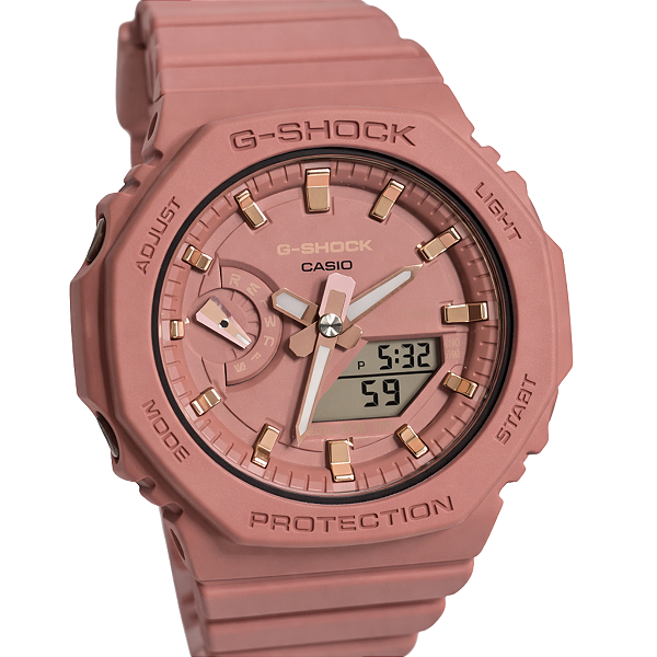 Relógio Casio Analógico e Digital G-Shock Feminino Rosa GMA-S2100-4A2DR