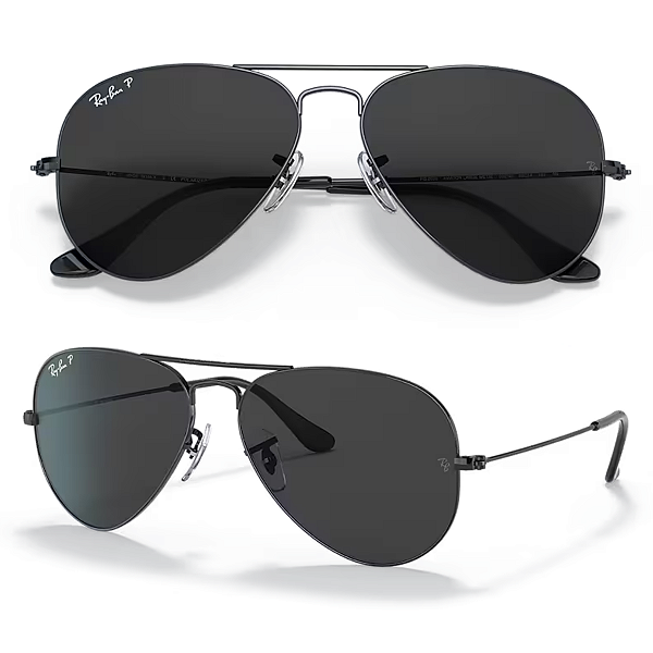 Óculos De Sol Ray Ban Aviator Polarizado RB3025 Tamanho 58