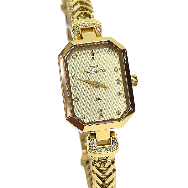 Relógio Technos Feminino Mini Joia Dourado 5Y20LW/1D