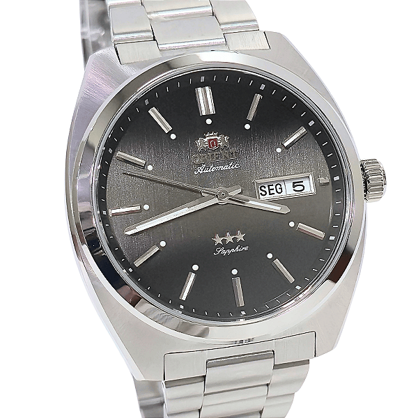 Relógio Orient Masculino Automático 3 Estrelas Safira YN6SS001 G1SX