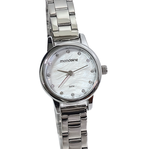Relógio Mondaine Analógico Feminino Mini Madrepérola 32531L0MVNE3