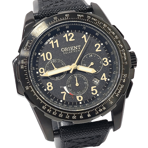 Relógio Orient Masculino Solartech Cronógrafo MPSNC007 P2PX