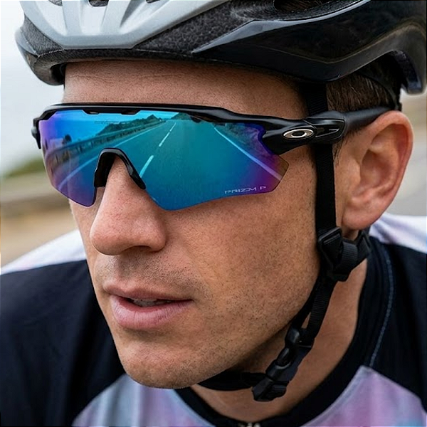 Óculos De Sol Oakley Radar Ev Path Polarizado OO9208 Tamanho 38