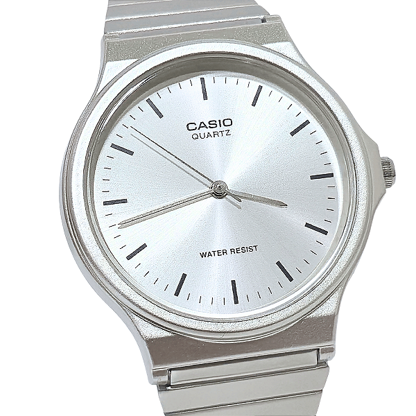 Relógio Casio Feminino Analógico Prateado Casual MQ-24D-7EDF