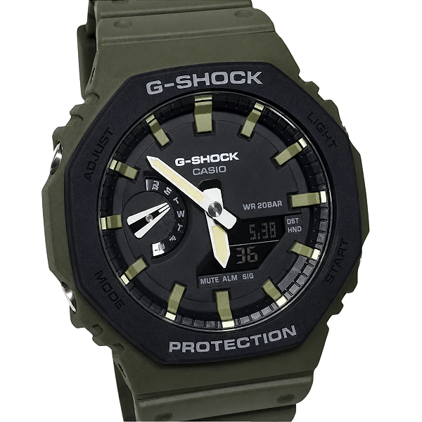 Relógio Casio Analógico e Digital G-Shock Masculino GA-2110SU-3ADR