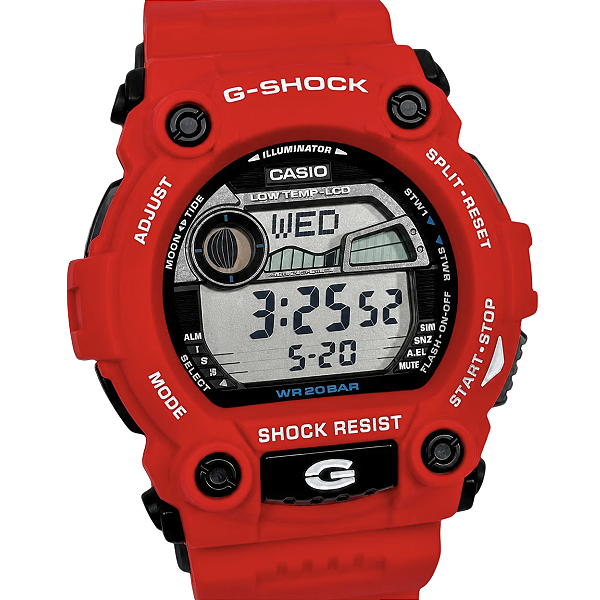 Relógio Casio G-Shock Resist Masculino Vermelho G-7900A-4DR