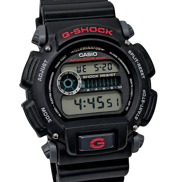 Relógio Casio G-Shock Masculino Preto DW-9052-1VDR