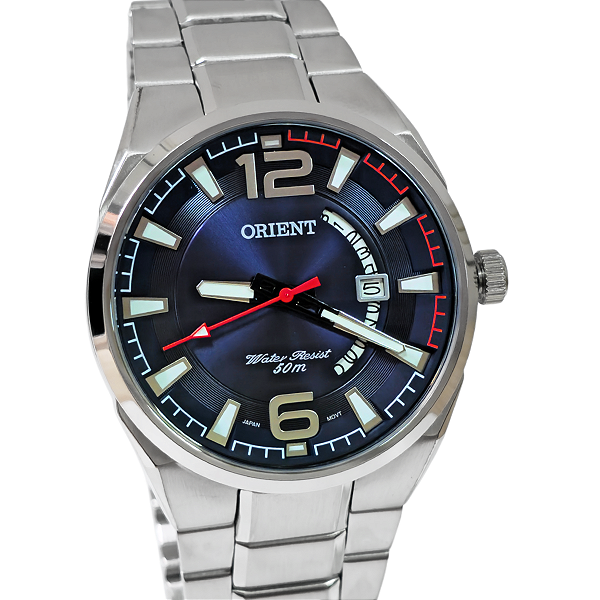 Relógio Orient Analógico Masculino Prateado MBSS1336 D2SX