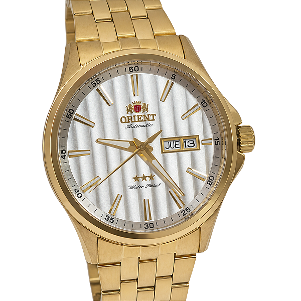 Relógio Orient Automático Masculino Dourado 469GP043NH S1KX