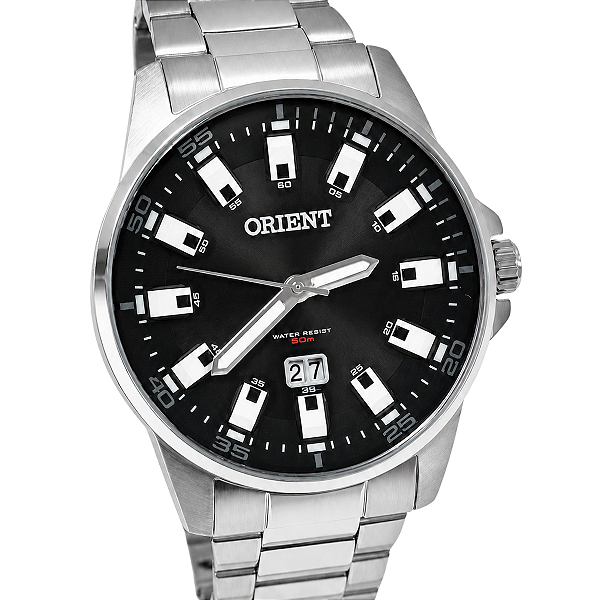 Relógio Orient Analógico Sport Masculino Prateado MBSS1402 P1SX