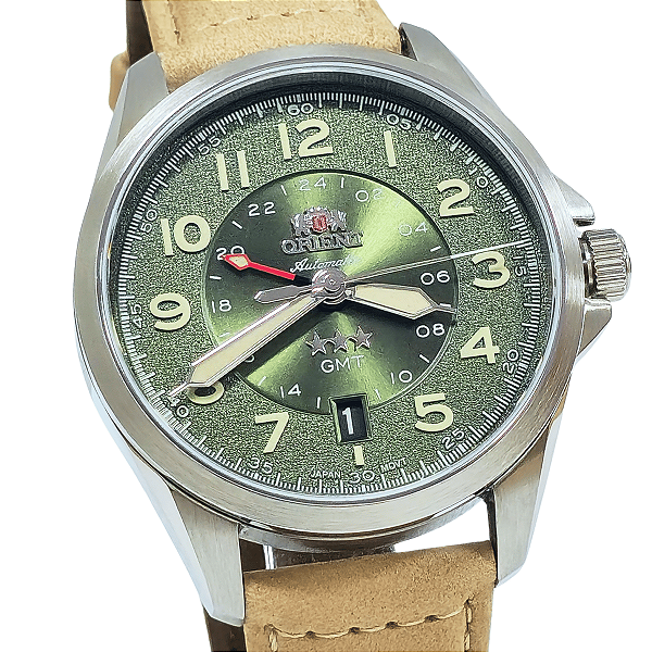 Relógio Orient Masculino Sport Land GMT Automático NH3SC017 F2MX