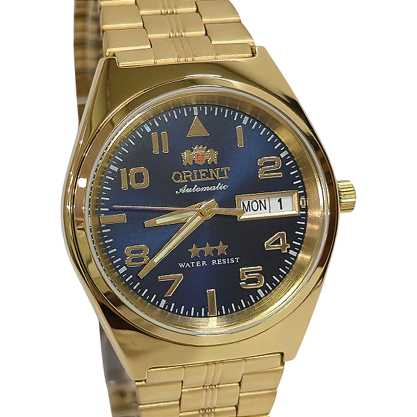 Relógio Orient Automático Masculino Dourado 469GP083NH D2KX