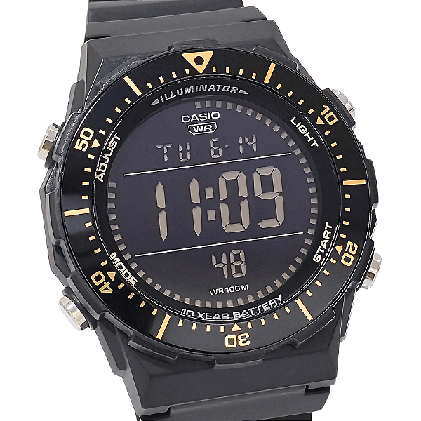 Relógio Casio Masculino Esportivo Digital Preto AE-1700H-1BVDF