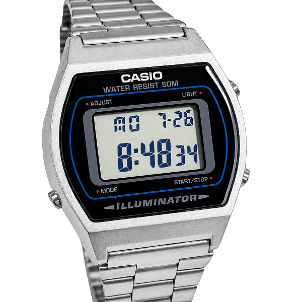 Relógio Casio Digital Vintage Unissex B640WD-1AVDF
